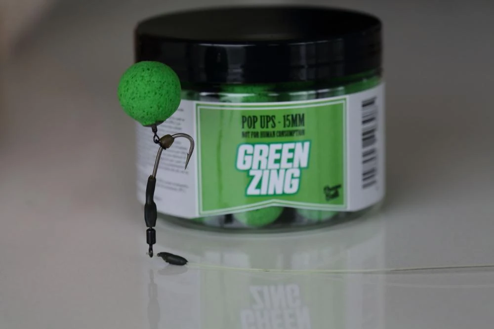 Dream Baits Pop Ups 15mm Green Zing 1 Dream Baits Pop Ups 15mm Green Zing