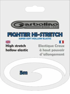 Garbolino Elastiek Hollow Creux Soft 2.1mm 5m