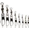 Lineaeffe Black Barrel Swivel Safety Snap Size 2