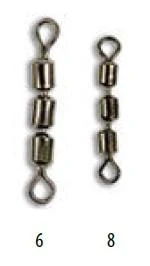Lineaeffe 3 Rollings Swivel With Snap Size 8