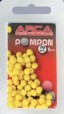 Arca Blister 70 Pompon 5mm Yellow