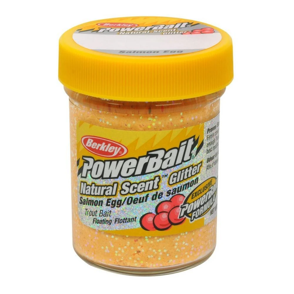 Berkley Powerbait Trout Bait Salmon Egg Glitter 1 Berkley Powerbait Trout Bait Salmon Egg Glitter