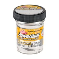 Berkley Powerbait Trout Bait Black/White Glitter