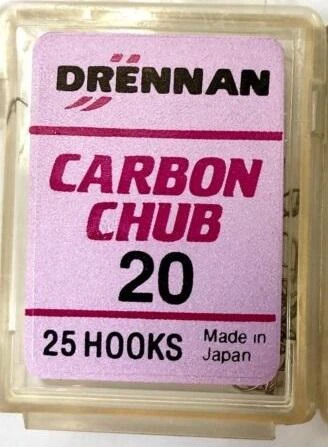 Drennan Carbon Chub Nr 20 - 25pcs 1 Drennan Carbon Chub Nr 20 - 25pcs